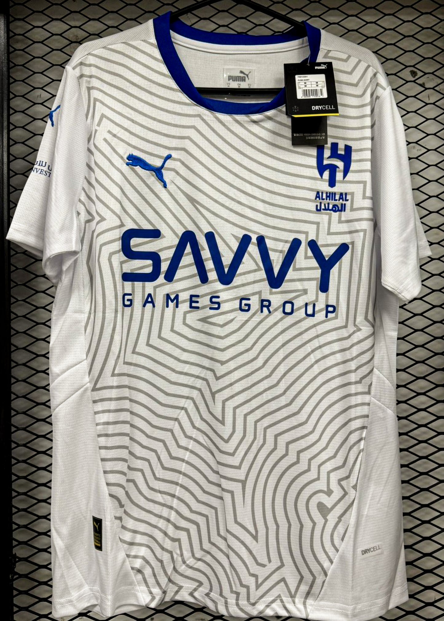 Camisa Al Hilal 2024 Away Branca – Modelo Premium Tailandesa Puma Masculina