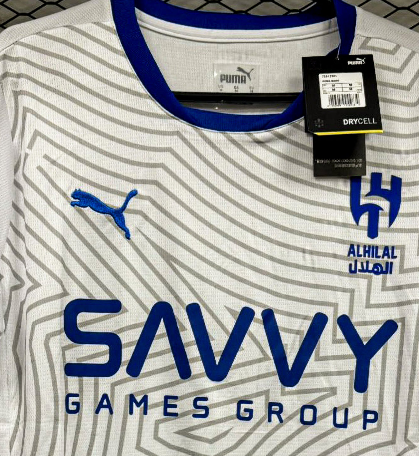 Camisa Al Hilal 2024 Away Branca – Modelo Premium Tailandesa Puma Masculina