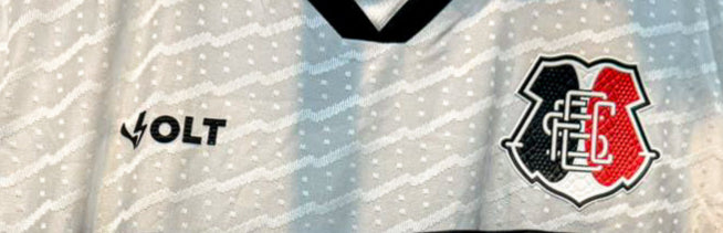 Camisa Santa Cruz 2023 – Branca com listras horizontais – Premium Tailandesa