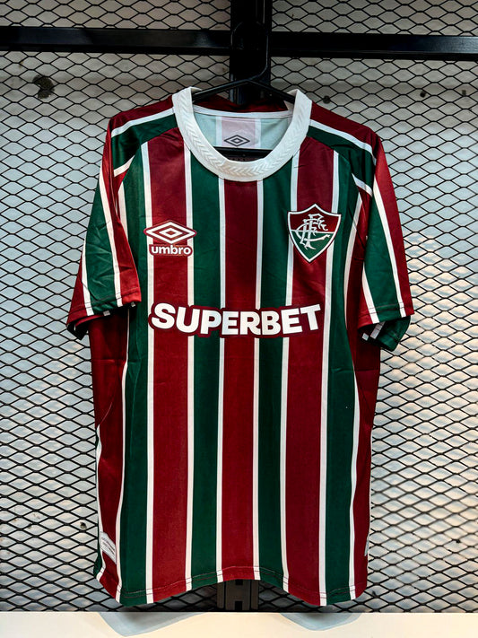 Camisa Fluminense Tricolor 2024 – Edição Torcedor Masculina Premium Tailandesa