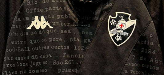 Camisa Vasco Retrô Preta 2024 – Premium Tailandesa