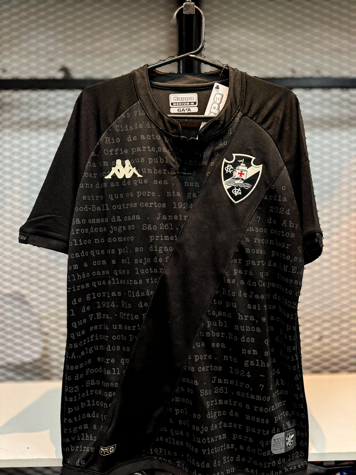 Camisa Vasco Retrô Preta 2024 – Premium Tailandesa