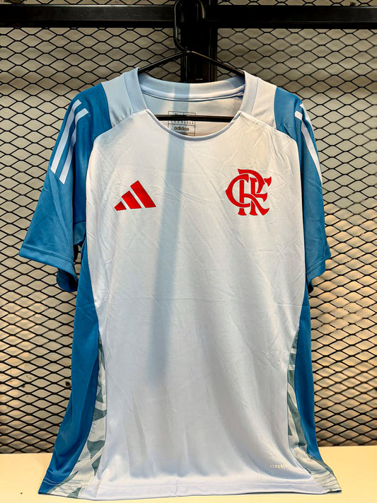 Camisa Flamengo Azul Claro 2024 – Premium Tailandesa
