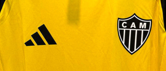 Camisa Atlético Mineiro Goleiro 2024 Amarela – Premium Tailandesa