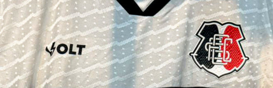 Camisa Santa Cruz 2023 – Branca com listras horizontais – Premium Tailandesa