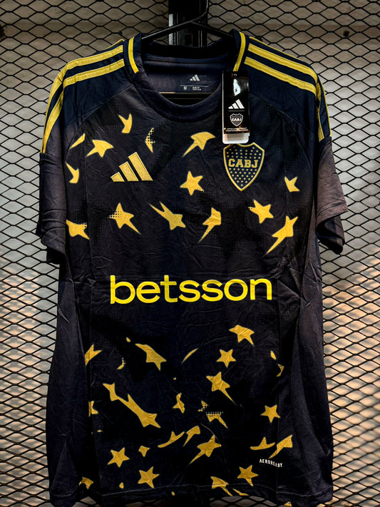 Camisa Boca Juniors Estrelada 2024 – Adidas – Premium Tailandesa